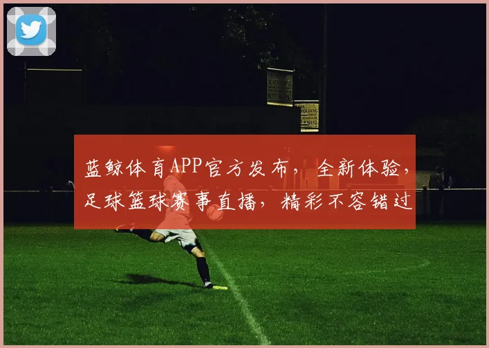 蓝鲸体育APP官方发布，全新体验，足球篮球赛事直播，精彩不容错过，立即下载